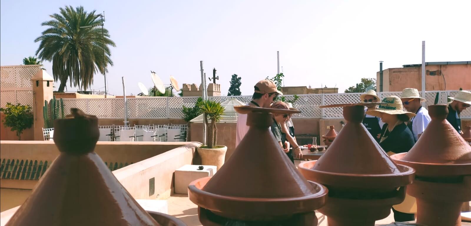 atelier de gastronomie marocaine avec Chef Naima à Marrakech